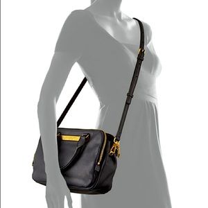 Marc Jacobs Goodbye Columbus Leather Satch…